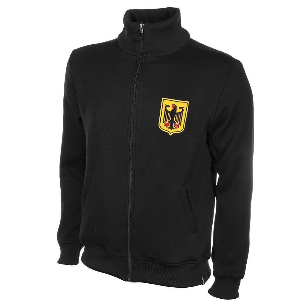Niemcy 1960's - Retro kurtka piłkarska - Czarna – COPA Football
