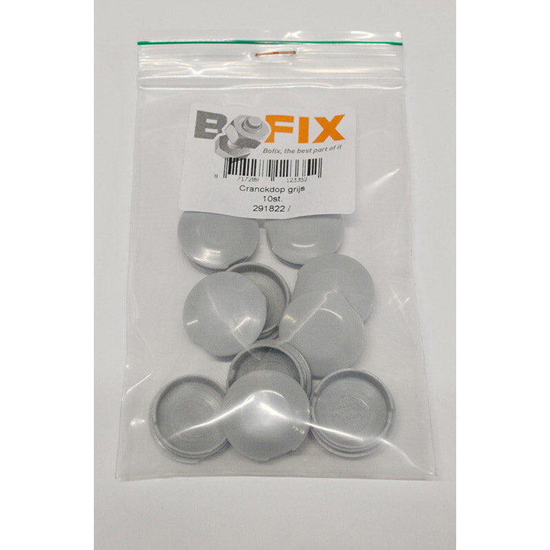 Bofix 291822 zaślepki korby szare 10 sztuk