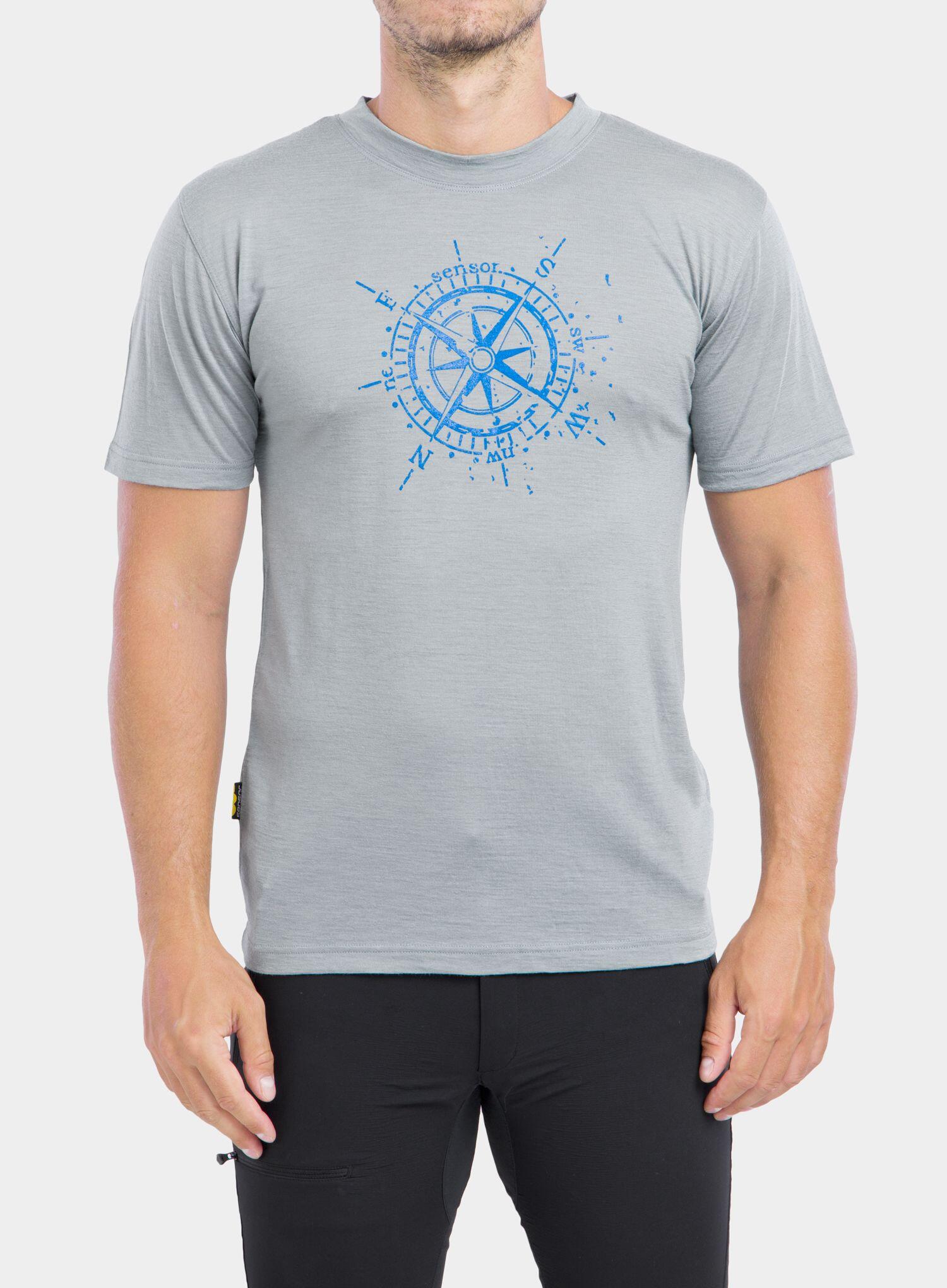 Koszulka merino męska Sensor Merino Active PT Tee S/S