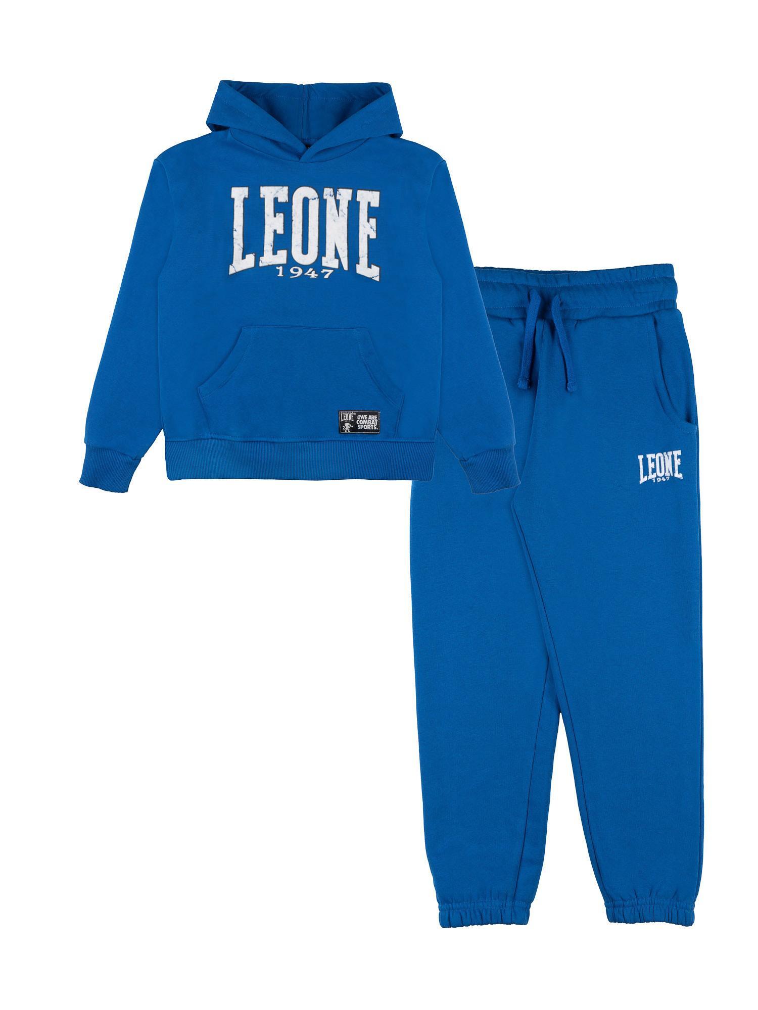 Leone 1947 Street Style Winter-Trainingsanzug zum Überziehen, Kapuze für Kinder