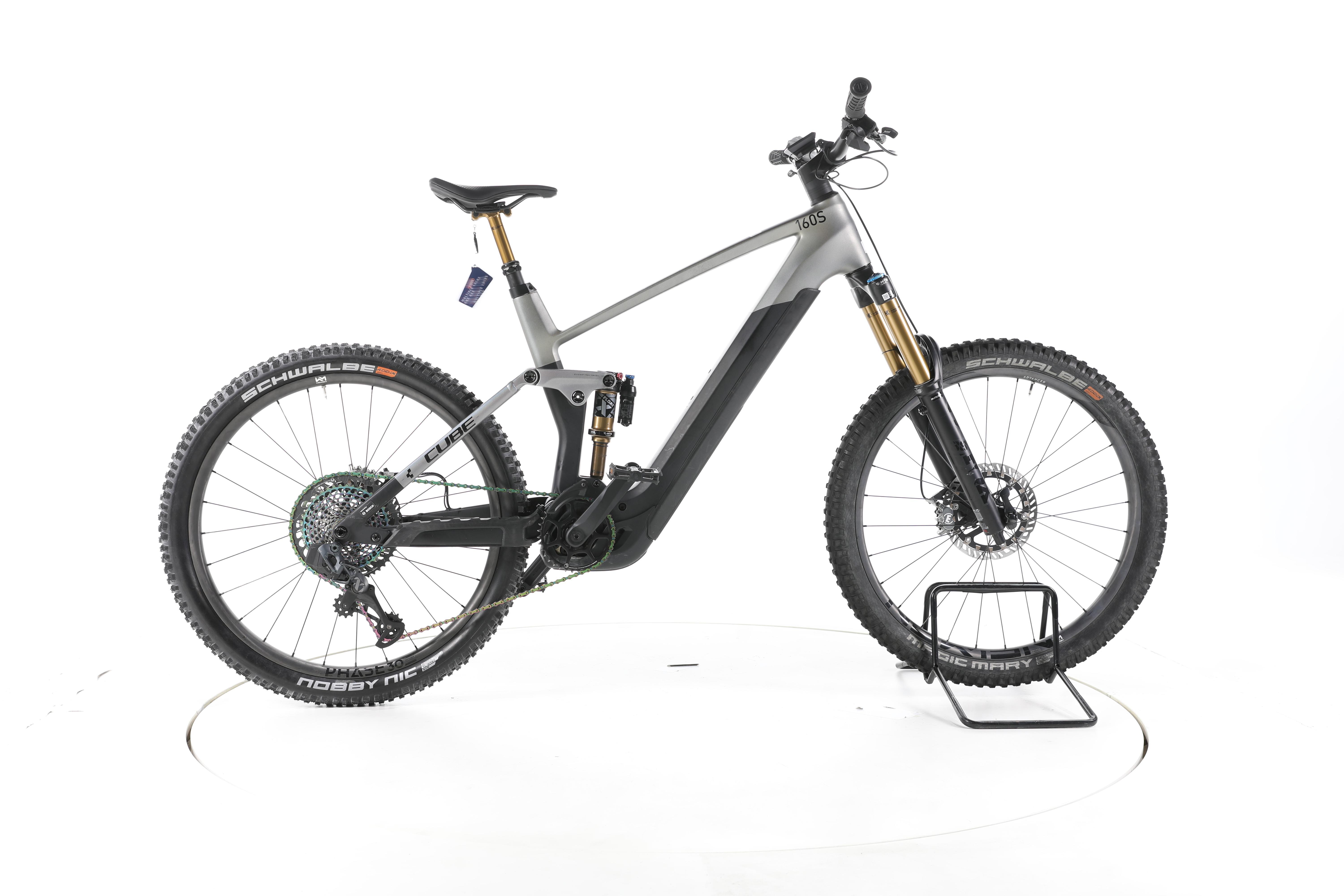 Second Life - Cube Stereo Hybrid 160 HPC SLT E-Bike Carbon - Bardzo dobry stan