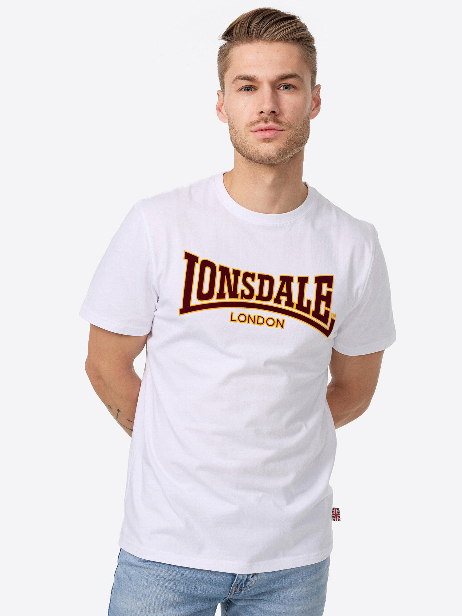 T-shirt o wąskim kroju Lonsdale Classic