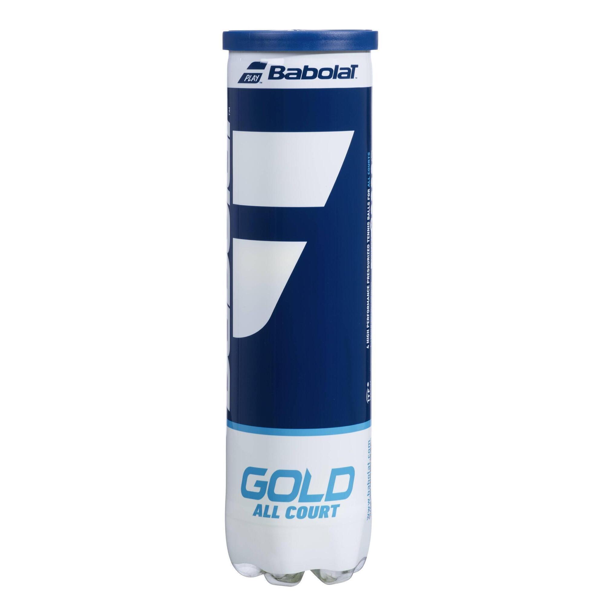 Piłki tenisowe Babolat GOLD ALL COURT (puszka 4 szt.)