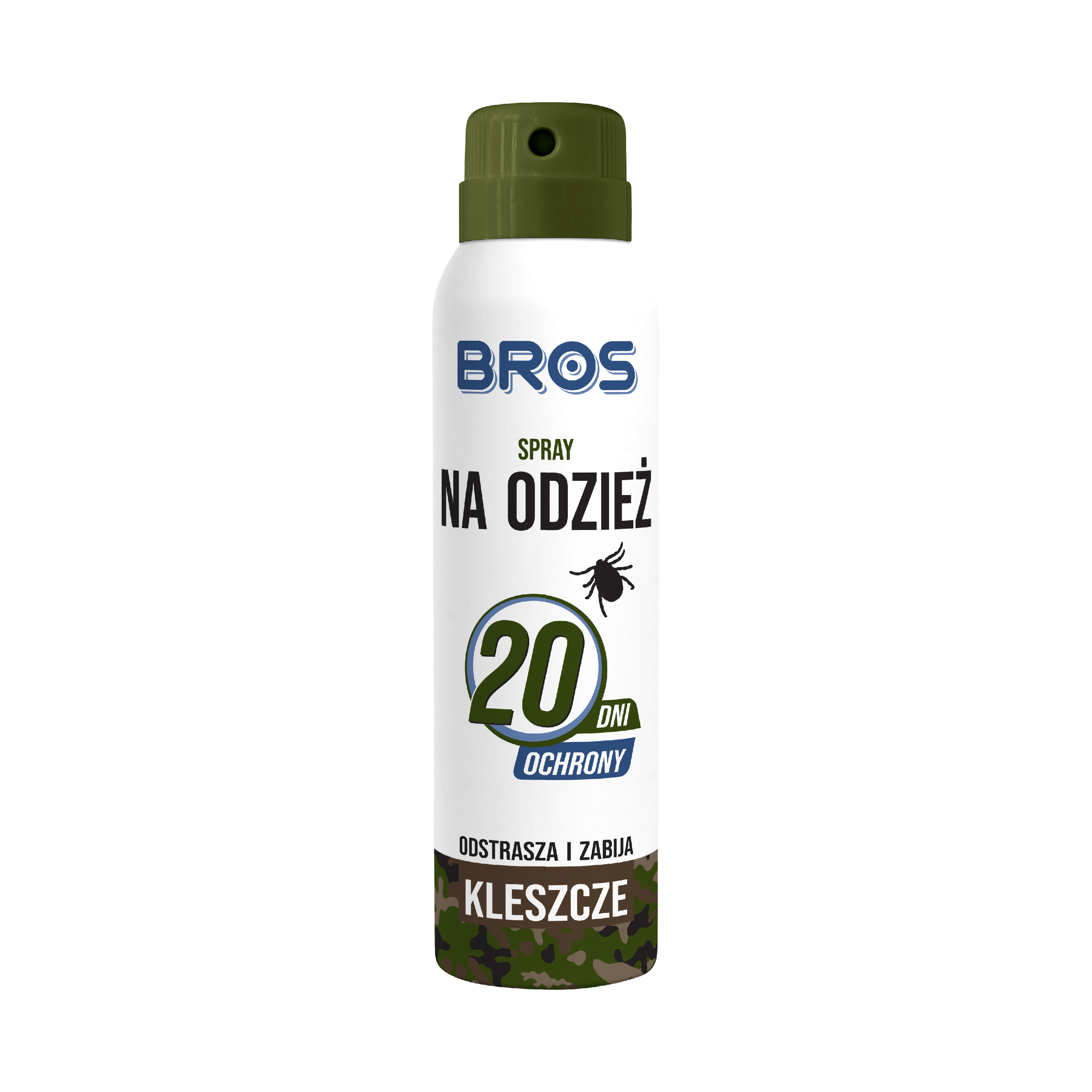 Spray na odzież BROS – odstrasza i zabija kleszcze 90ml