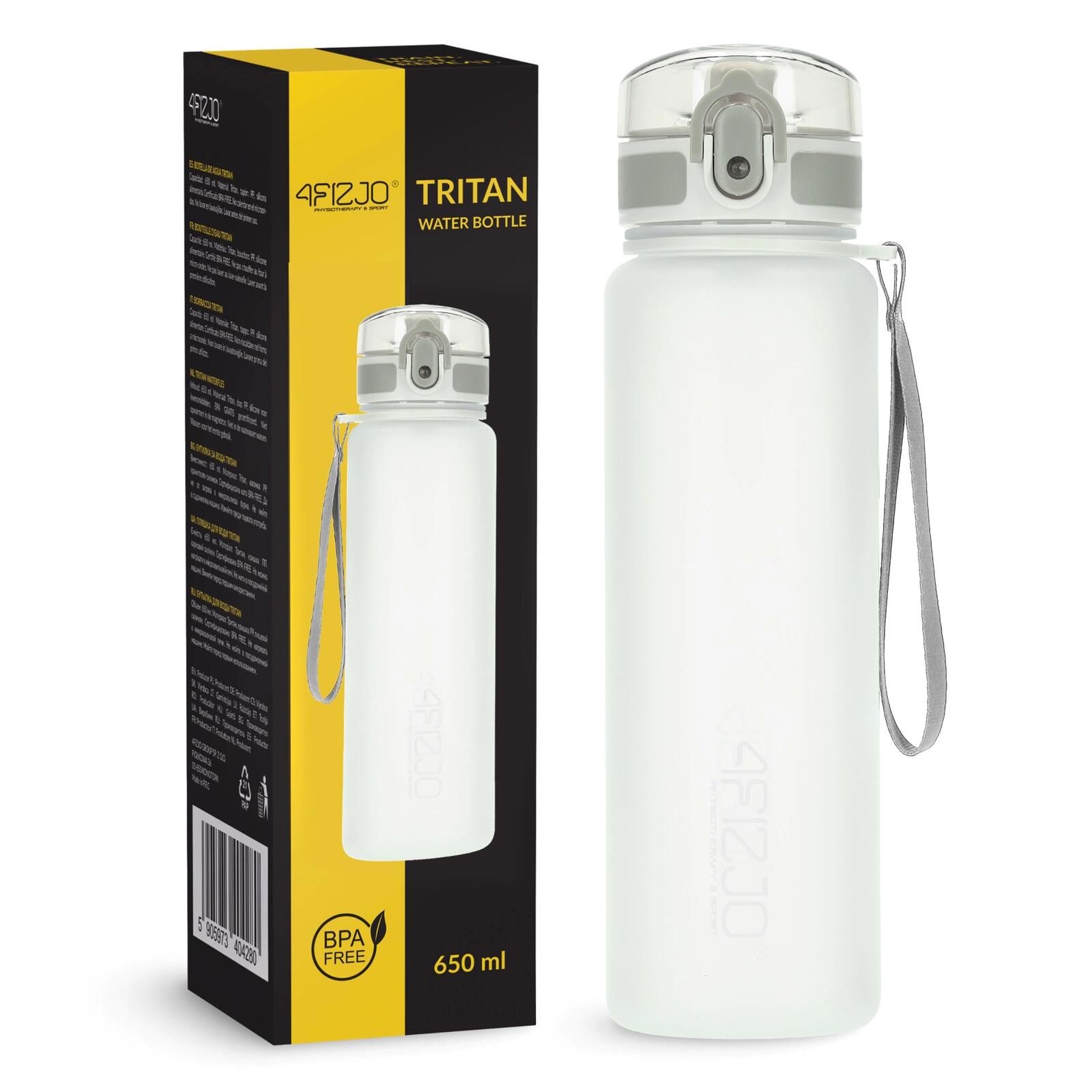Sportowa butelka na wodę 4FIZJO 650 ml