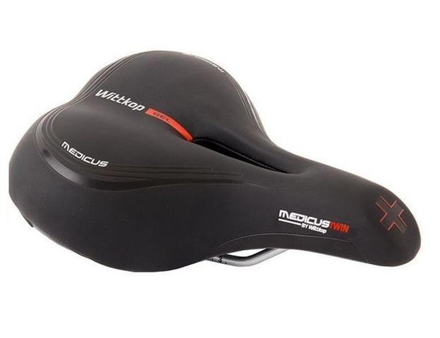 Siodełko Rowerowe Twin Medicus 3.0 City/Trekking - Czarne