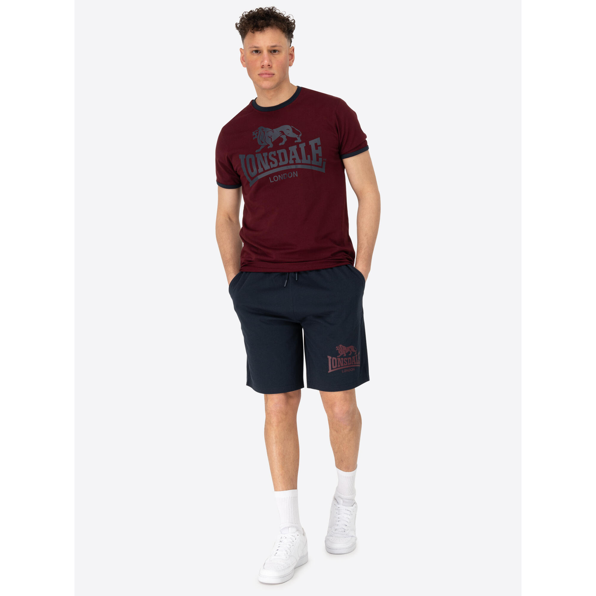 Zestaw t-shirt i szorty Lonsdale Maist