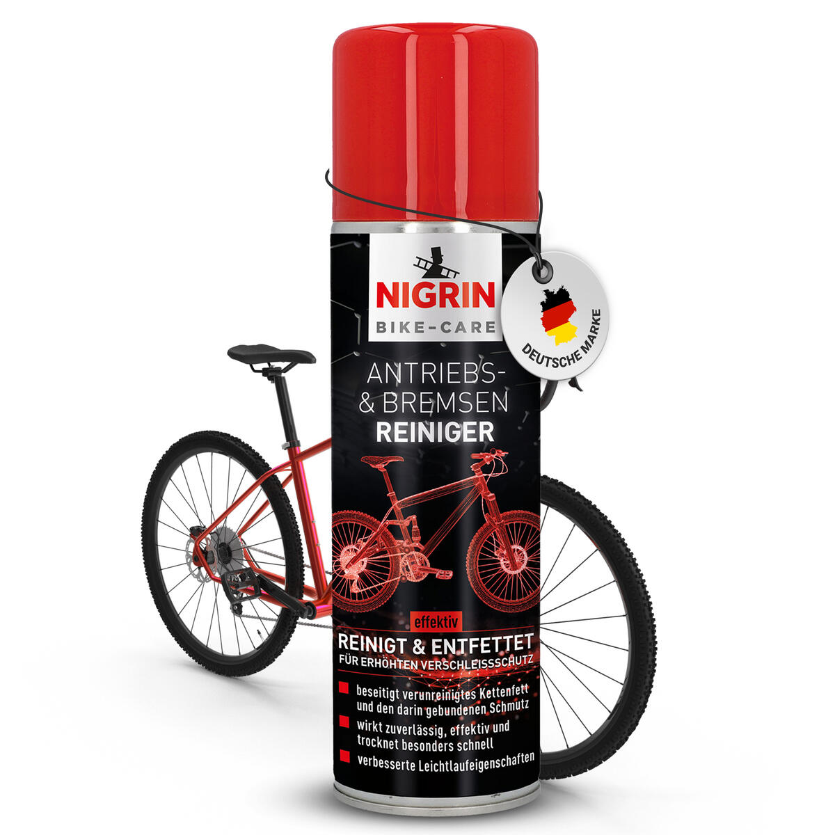 Środek do czyszczenia łańcucha rowerowego NIGRIN 300 ml