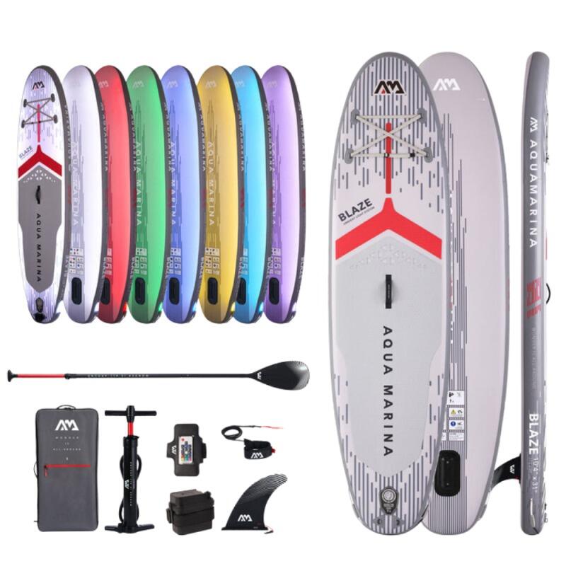 Nadmuchiwany SUP Aqua Marina Glow 10’4 – wszechstronny, jasny i kompletny