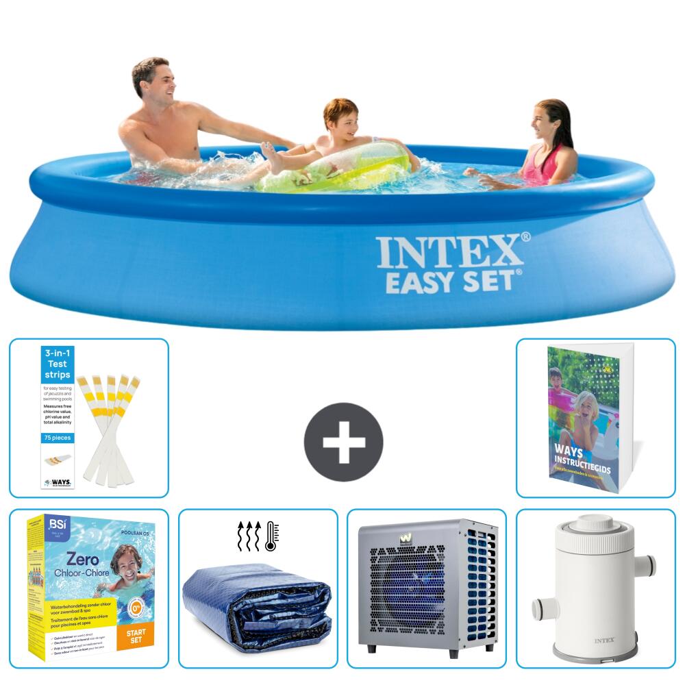 INTEX Basen Easy Set Okrągły - 305x61 cm - 7-częściowy S157