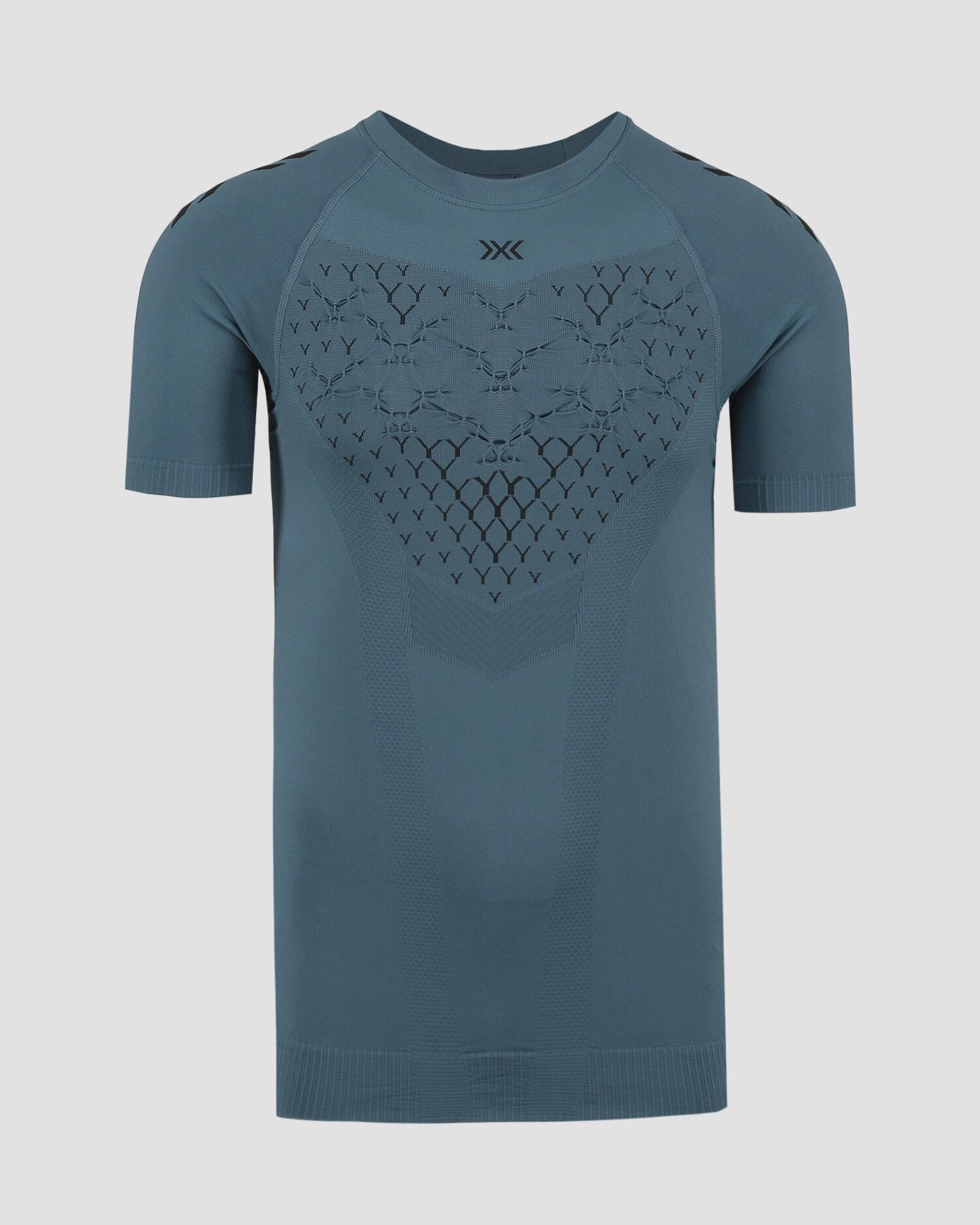 Koszulka biegowa męska X-Bionic Twyce Run Shirt Blue Black