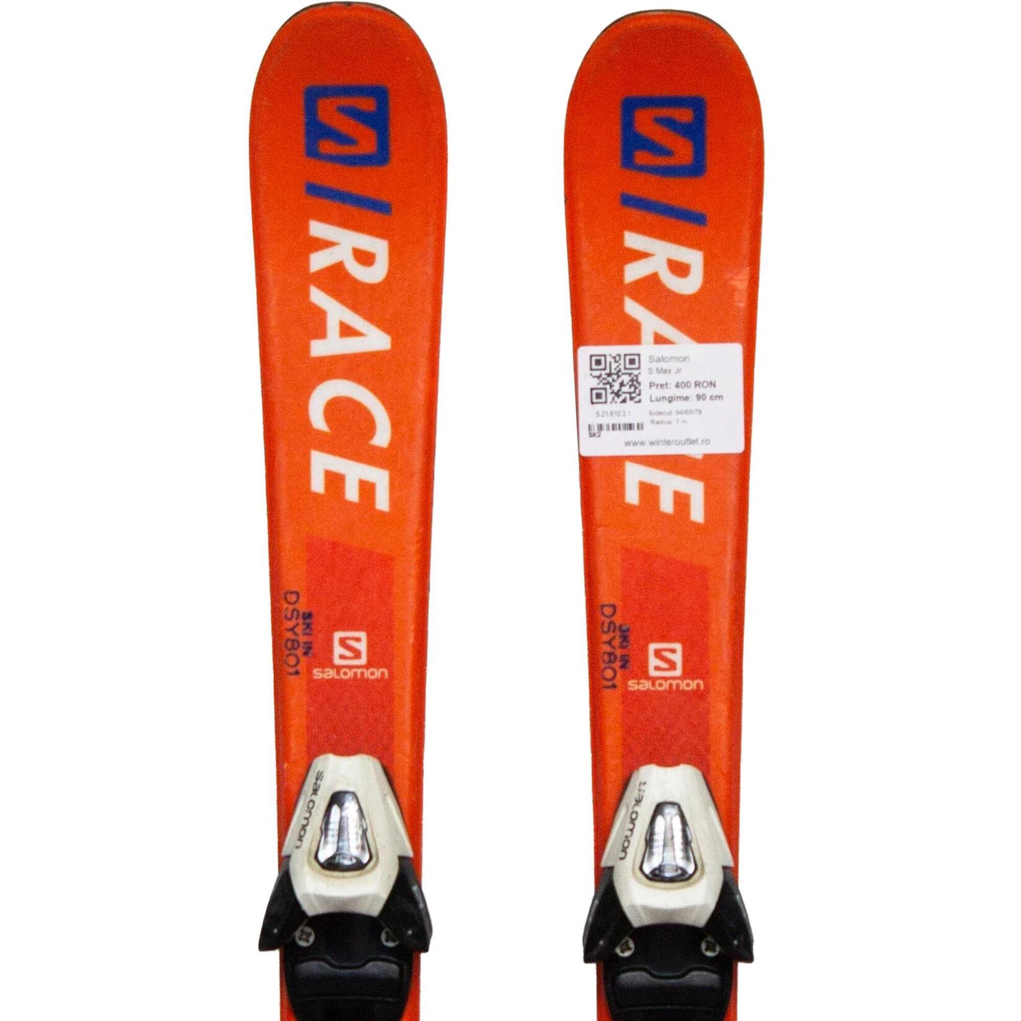 Second Life- Narty SALOMON S Max Jr  80 cm - Stan bardzo dobry
