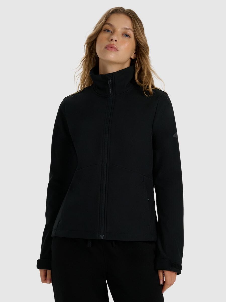 Kurtka softshell wiatroodporna membrana 5000 damska 4F 4FWAW25TSOFF394