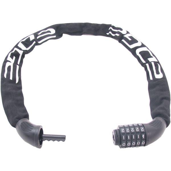 Zamek Łańcuchowy Z Kodem Trace Code 90 Cm - Czarny