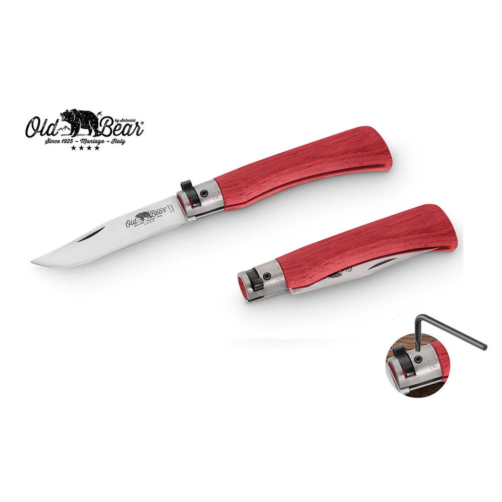 Nóż składany włoski Antonini Satin Stainless XL