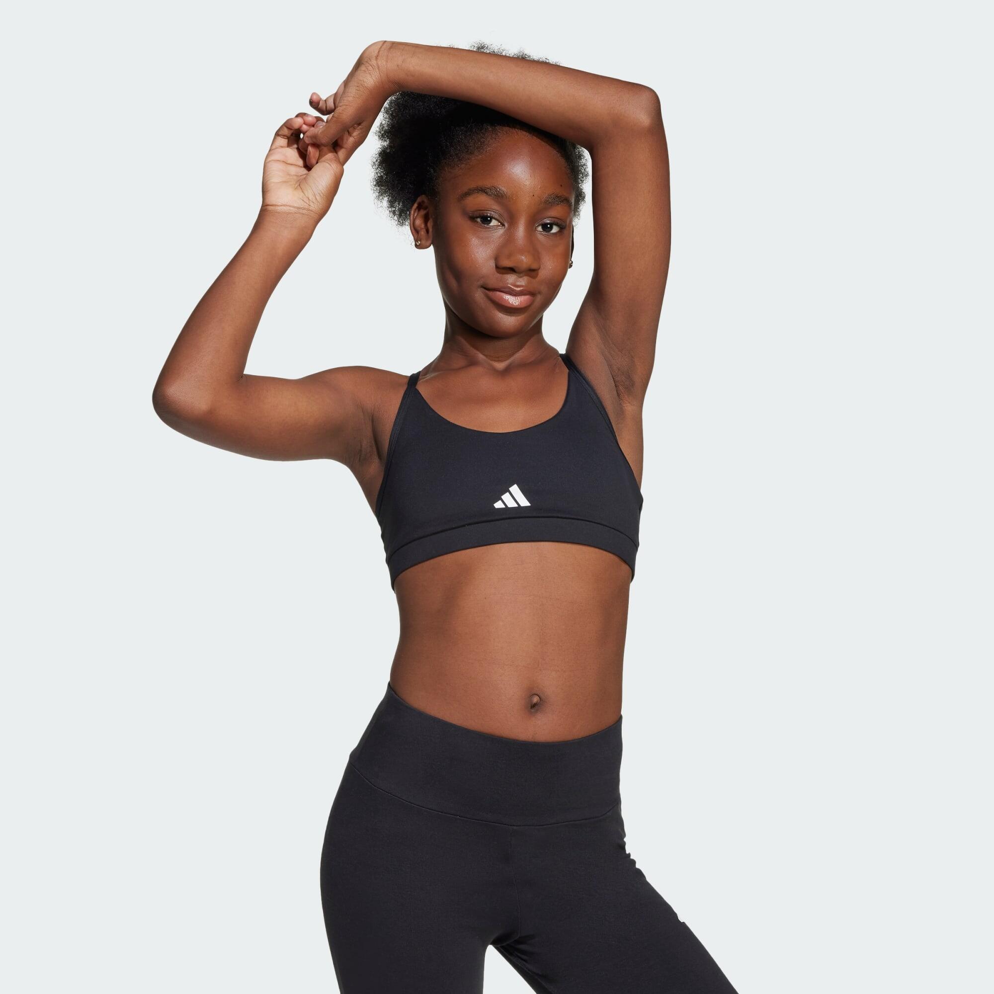 Krótki top dla dzieci Training Essentials Medium-Support