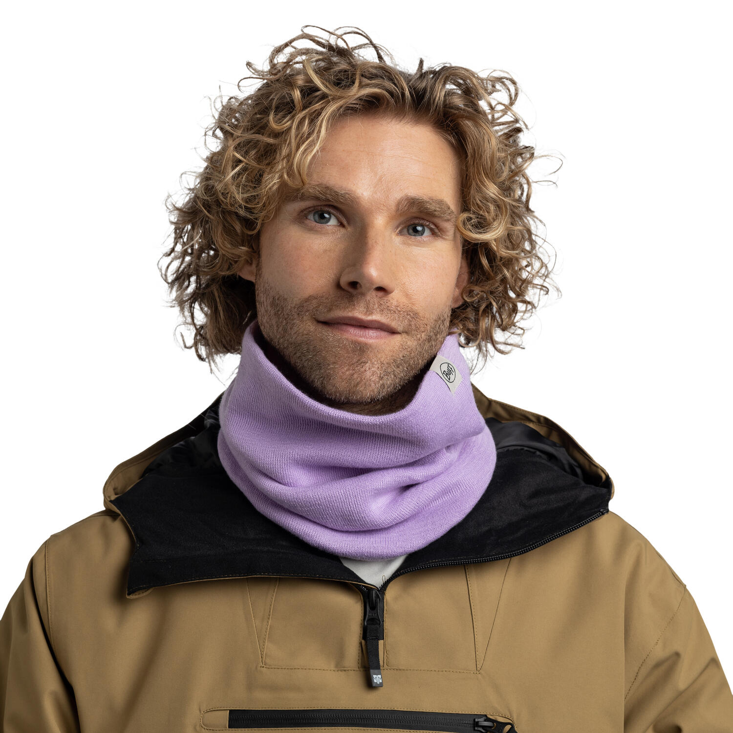 Bandana BUFF KNITTED NECKWARMER LILON GRAPE ICE