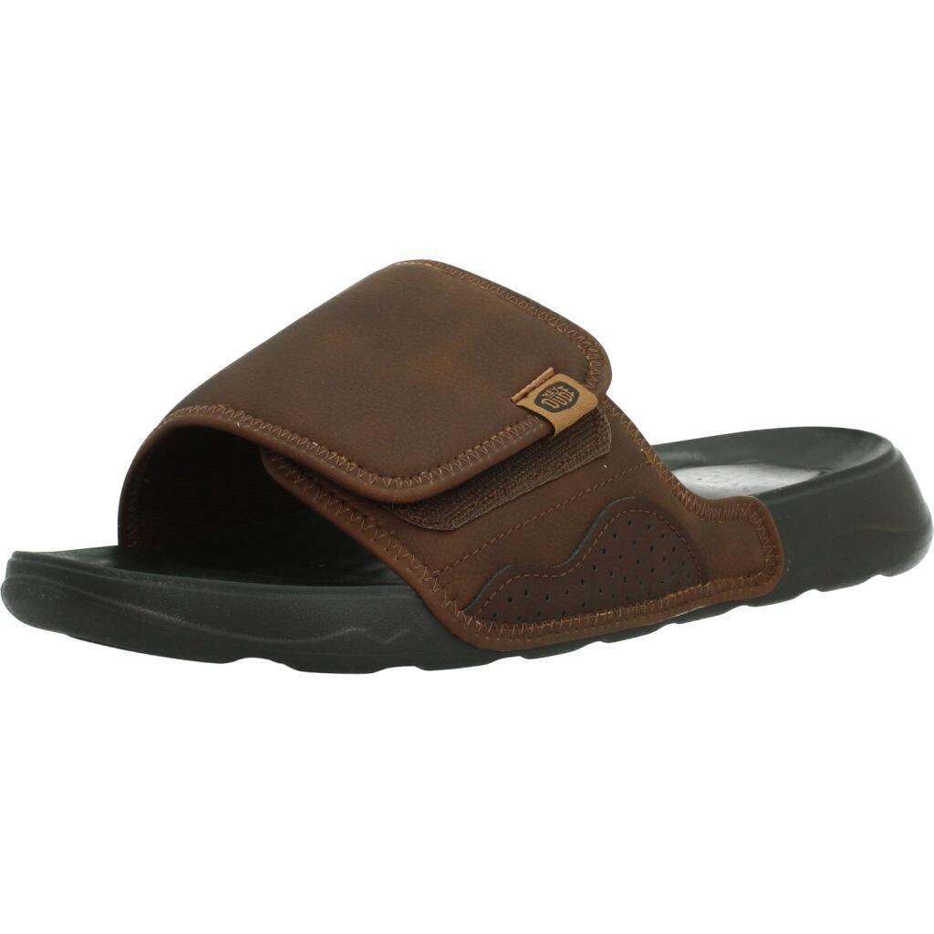 Sandały HEY DUDE SHORE SLIDE CLASSIC Brązowy