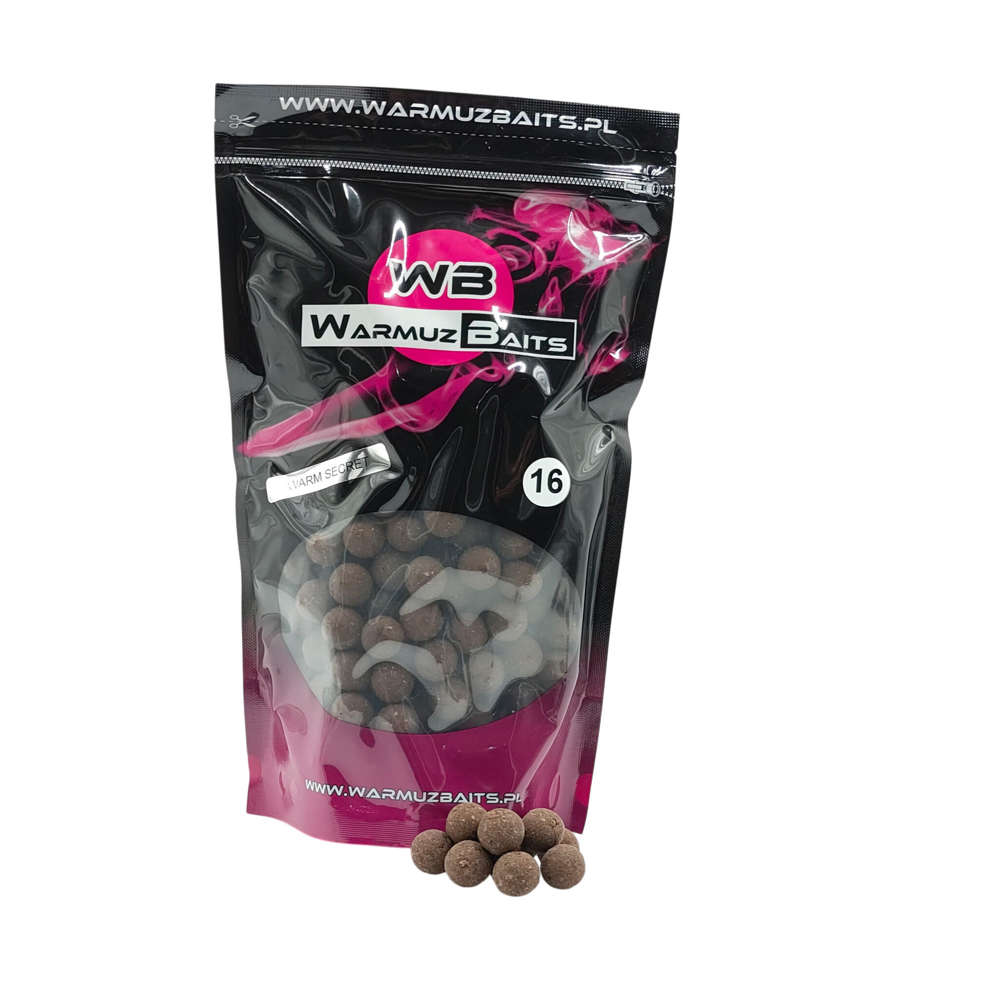 Kulki zanętowe 16mm Warmuz Baits Worek 900g WARM SECRET