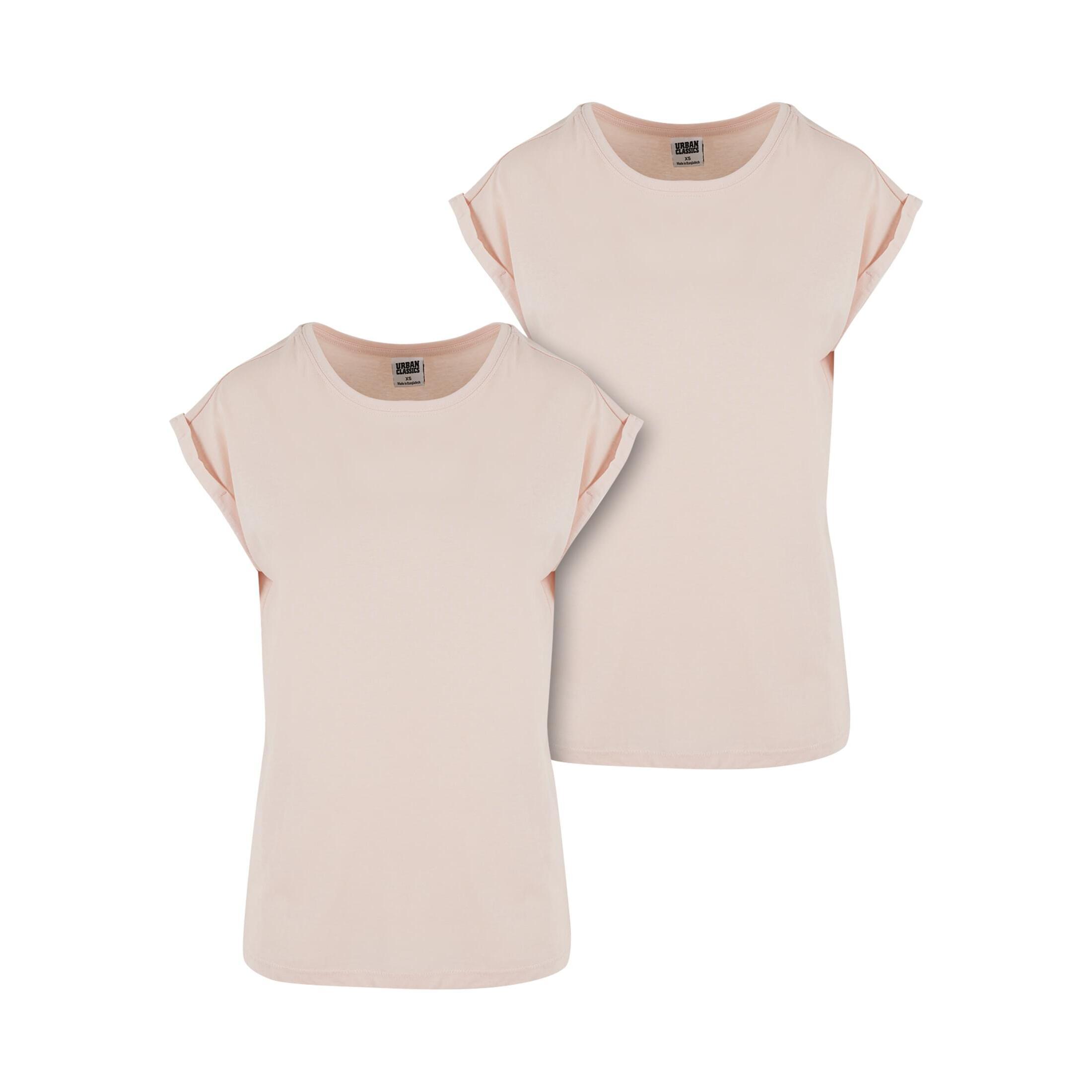 Koszulka damska Urban Classics extended shoulder (x2)
