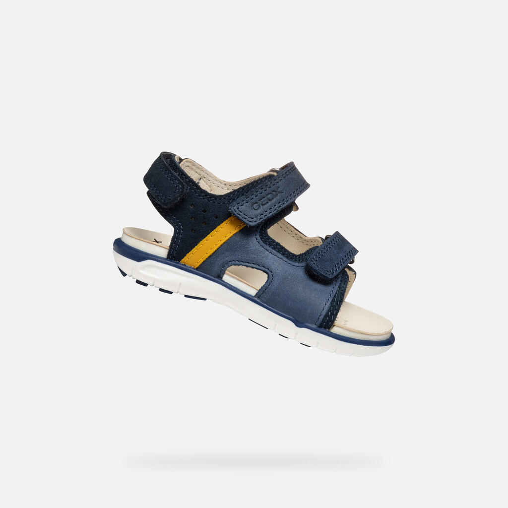Sandały GEOX B SANDAL DELHI BOY Niebieski