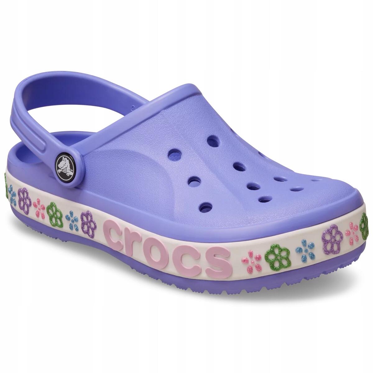 Chodaki Dla Dzieci Crocs Bayaband Flower Band Clog