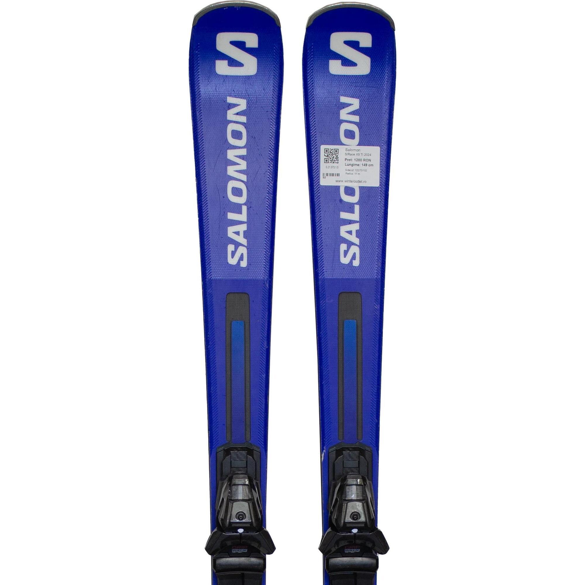 Second Life- Narty SALOMON S/Race X9 TI 2024  163 cm- Stan bardzo dobry