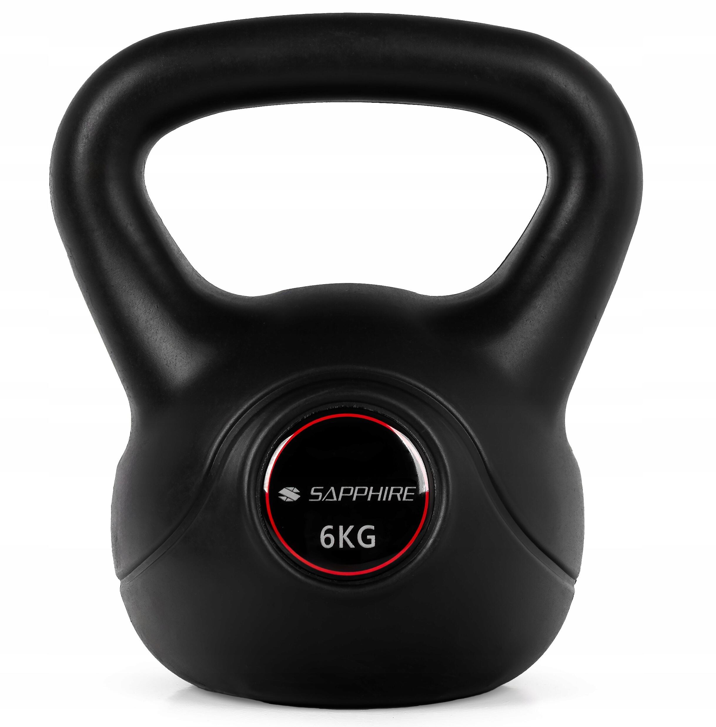 Kettlebell odważnik treningowy Sapphire SG-6K 6 kg