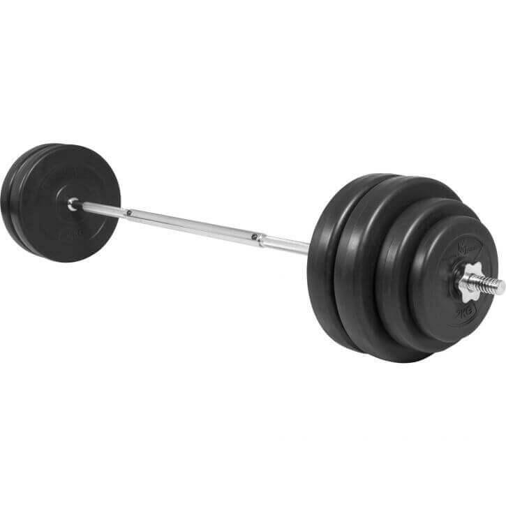 Sztanga 100 kg regulowana obciążenia bitumiczne gryf prosty