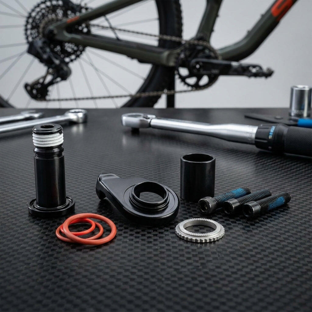 Uchwyt przerzutki tylnej SRAM XX1/X01 Eagle z zestawem śrub ograniczających