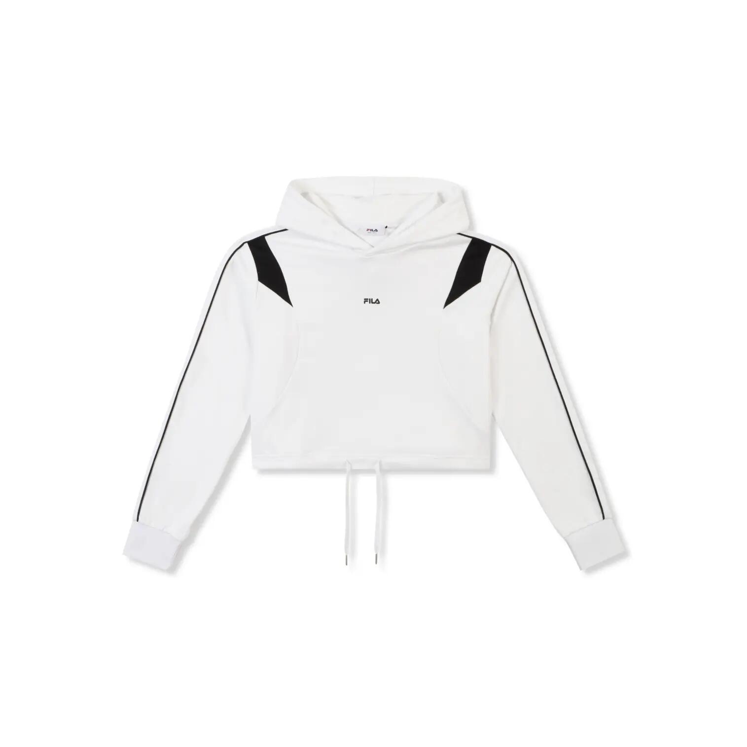 Damska bluza z kapturem crop Fila Rivoli Relaxed
