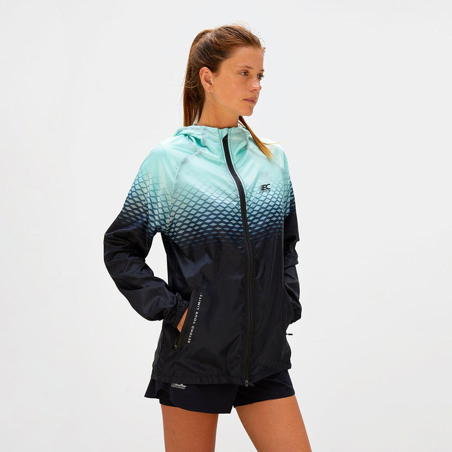 Damska lekka kurtka przeciwwiatrowa do biegania i trailu PERFORMANCE WINDBREAKER