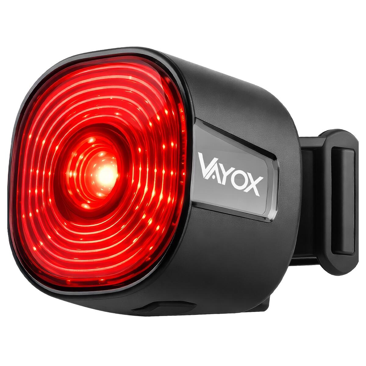 Lampka rowerowa tylna Vayox VA0156 100lm czerwone światło IPX6 USB-C