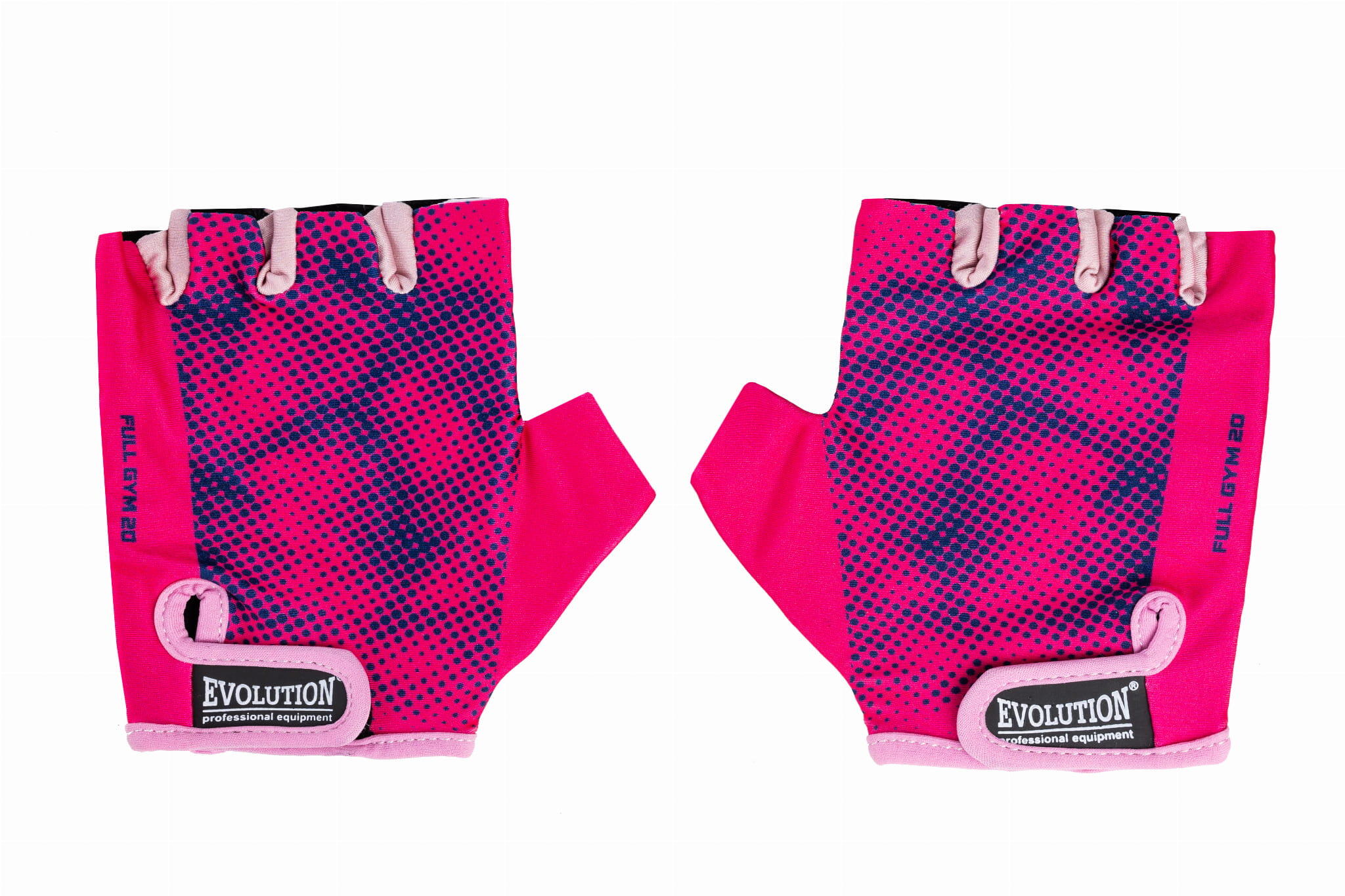 Rękawice fitness na siłownię Pink Gel Evolution Professional Equipment