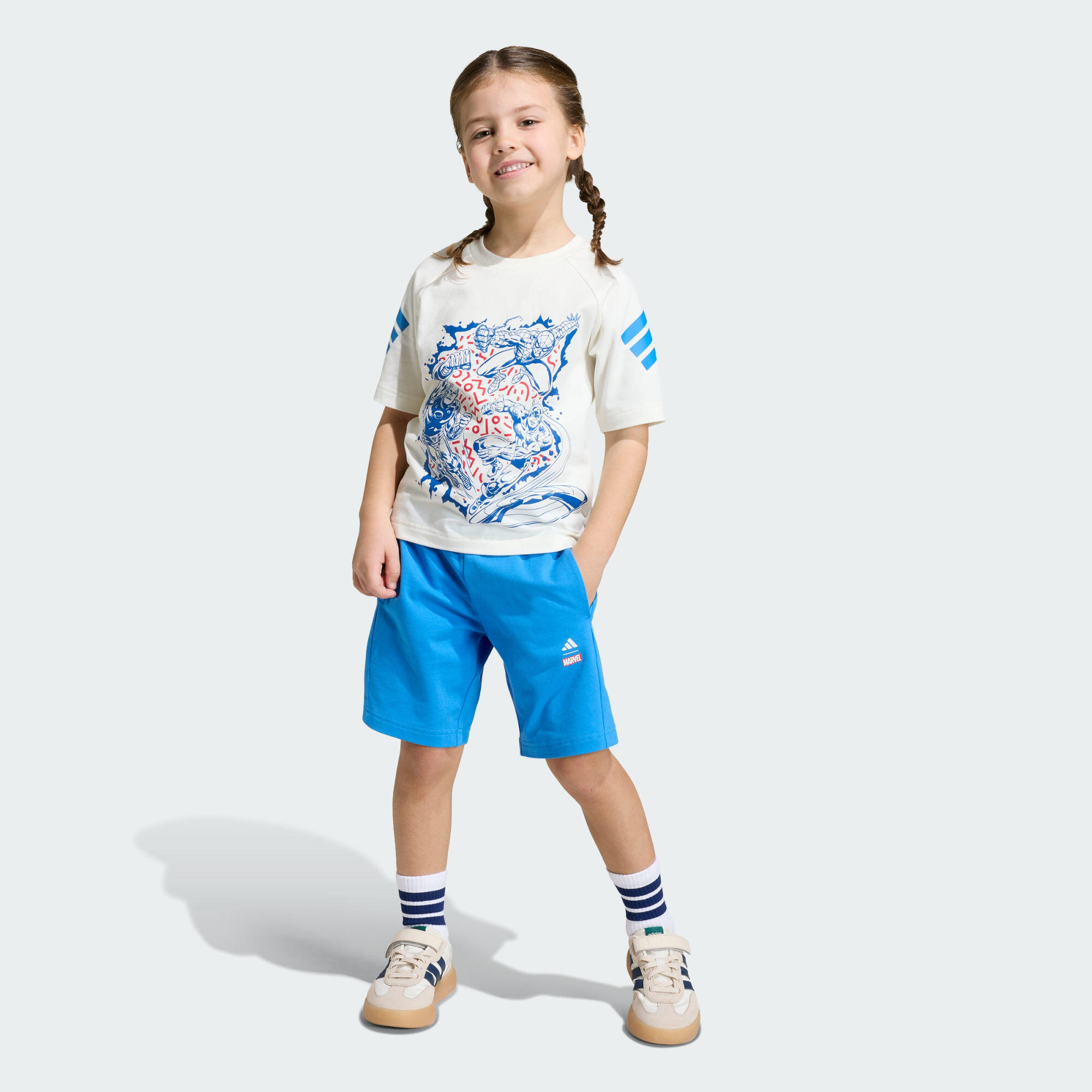 ZESTAW Z KOSZULKĄ ADIDAS MARVEL AVENGERS