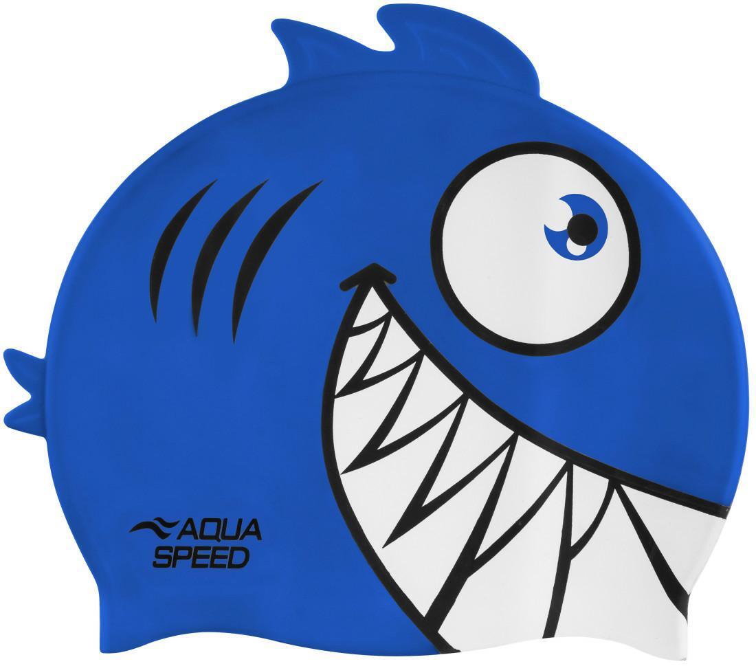 Czepek pływacki silikonowy dla dzieci Aqua Speed Pirana