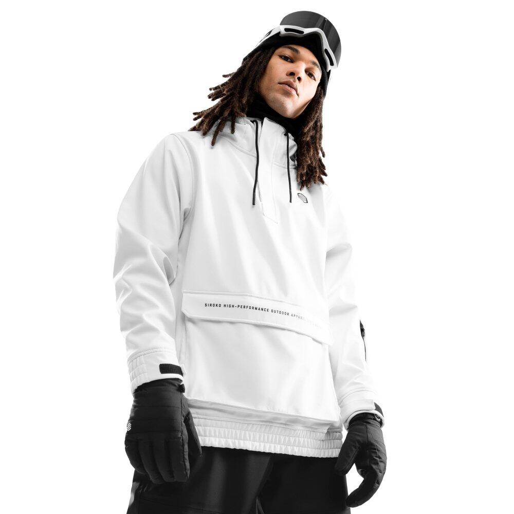 Męska kurtka snowboardowa Sporty zimowe Siroko W3 Antarctica