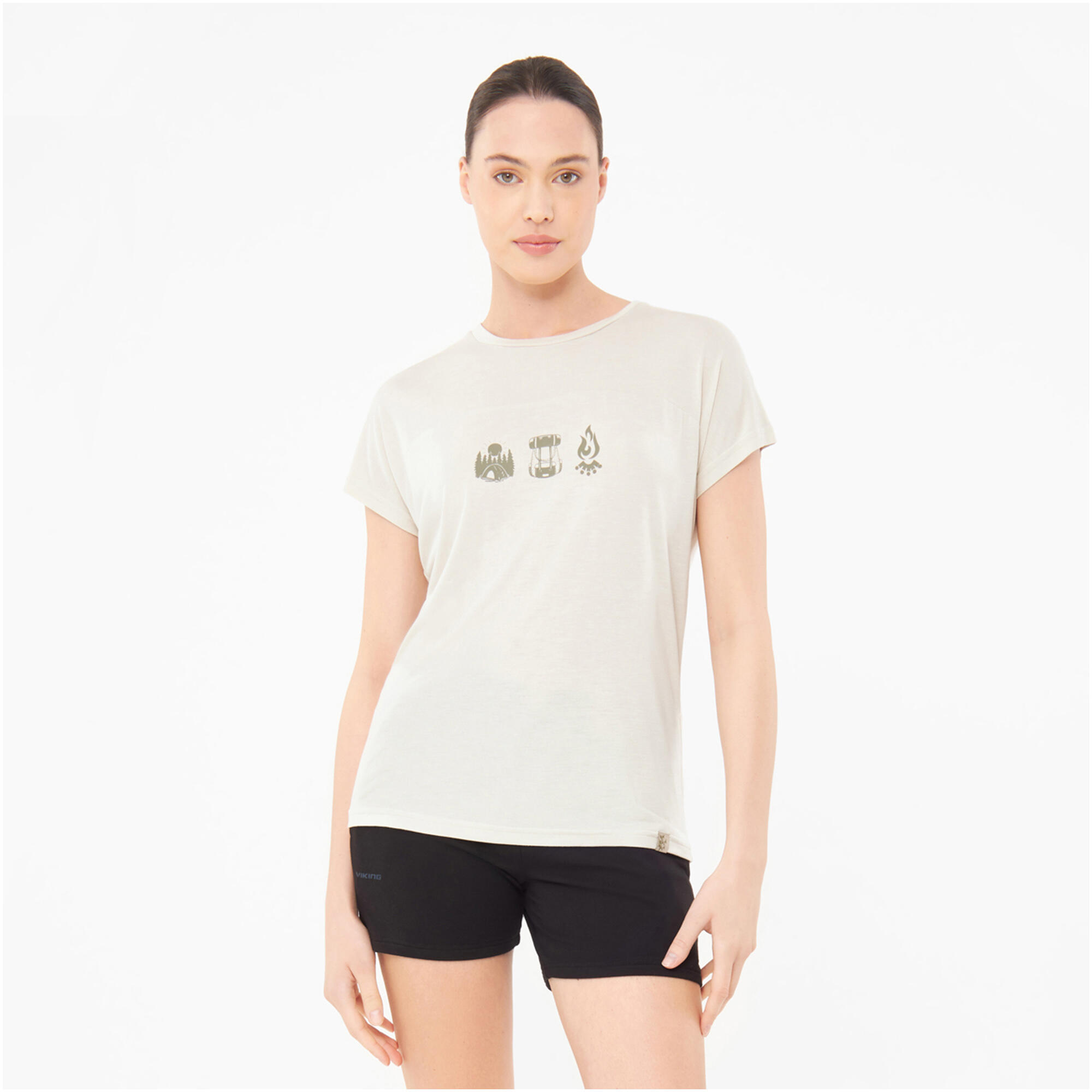 T-shirt damski VIKING Likelo Bamboo