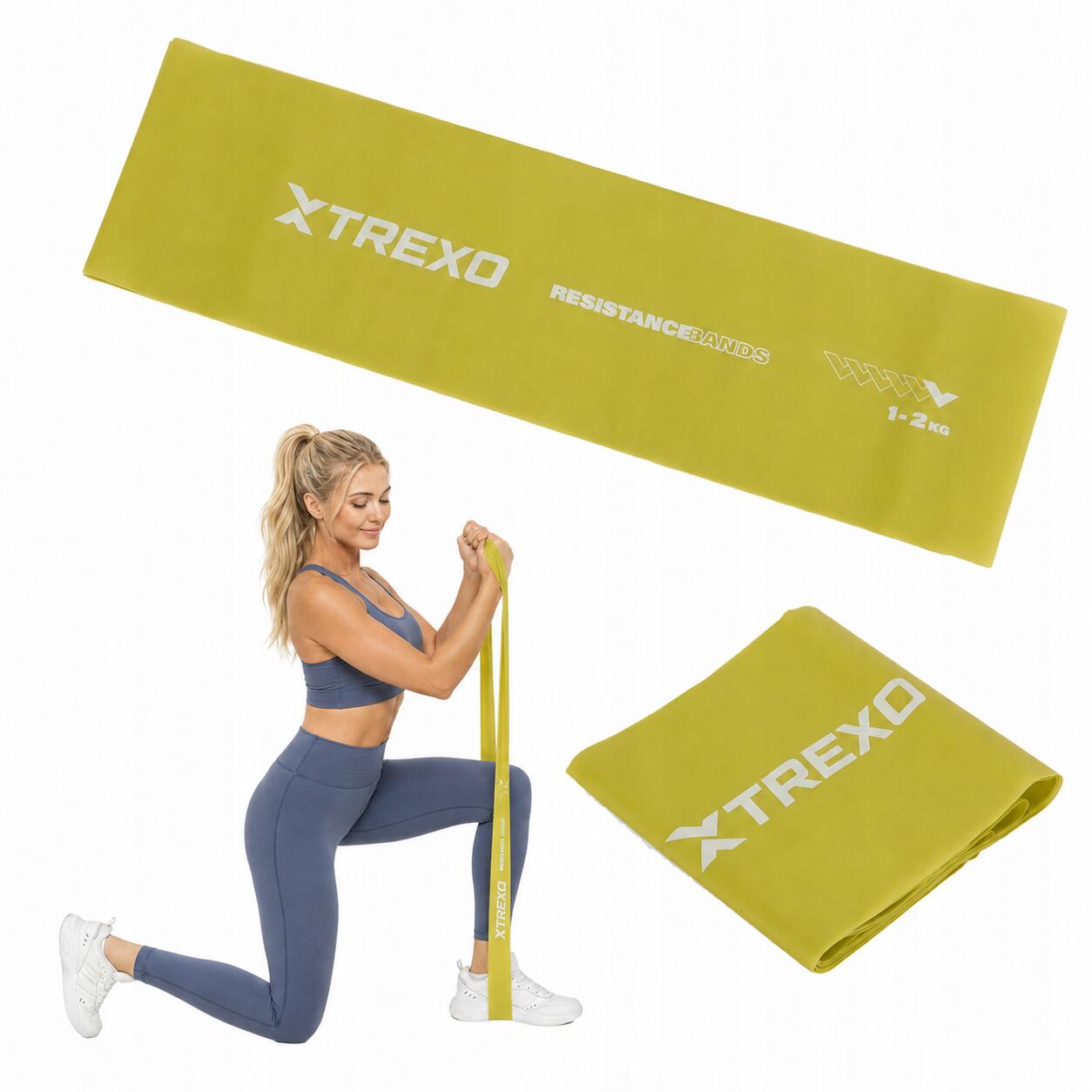 Guma oporowa XTREXO 1/5 TXO-B4Z047-GN
