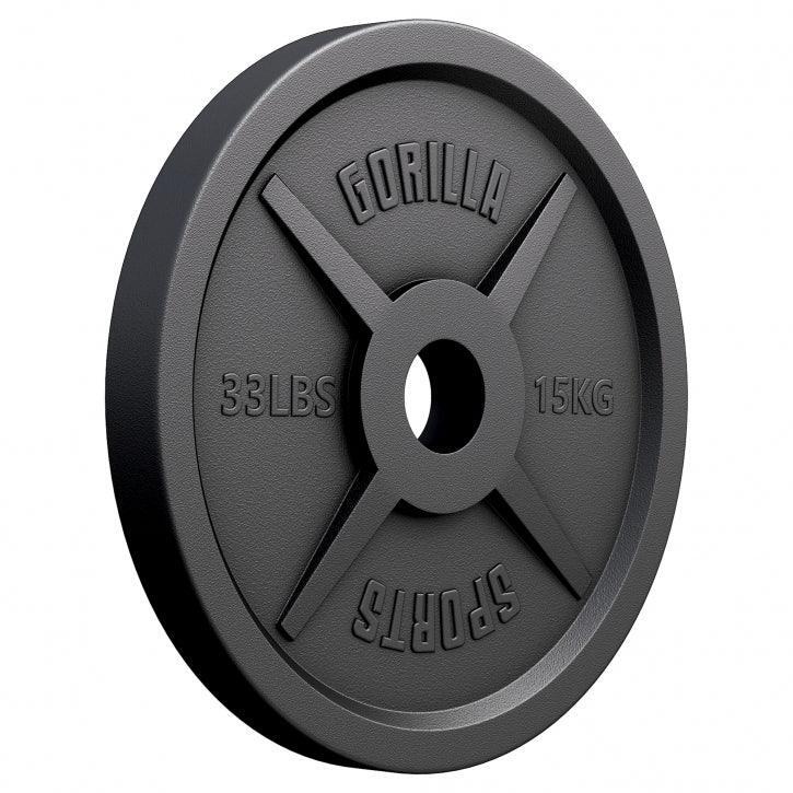 Zestaw obciążenia żeliwne 2x15 kg 50/51 mm Gorilla Sports