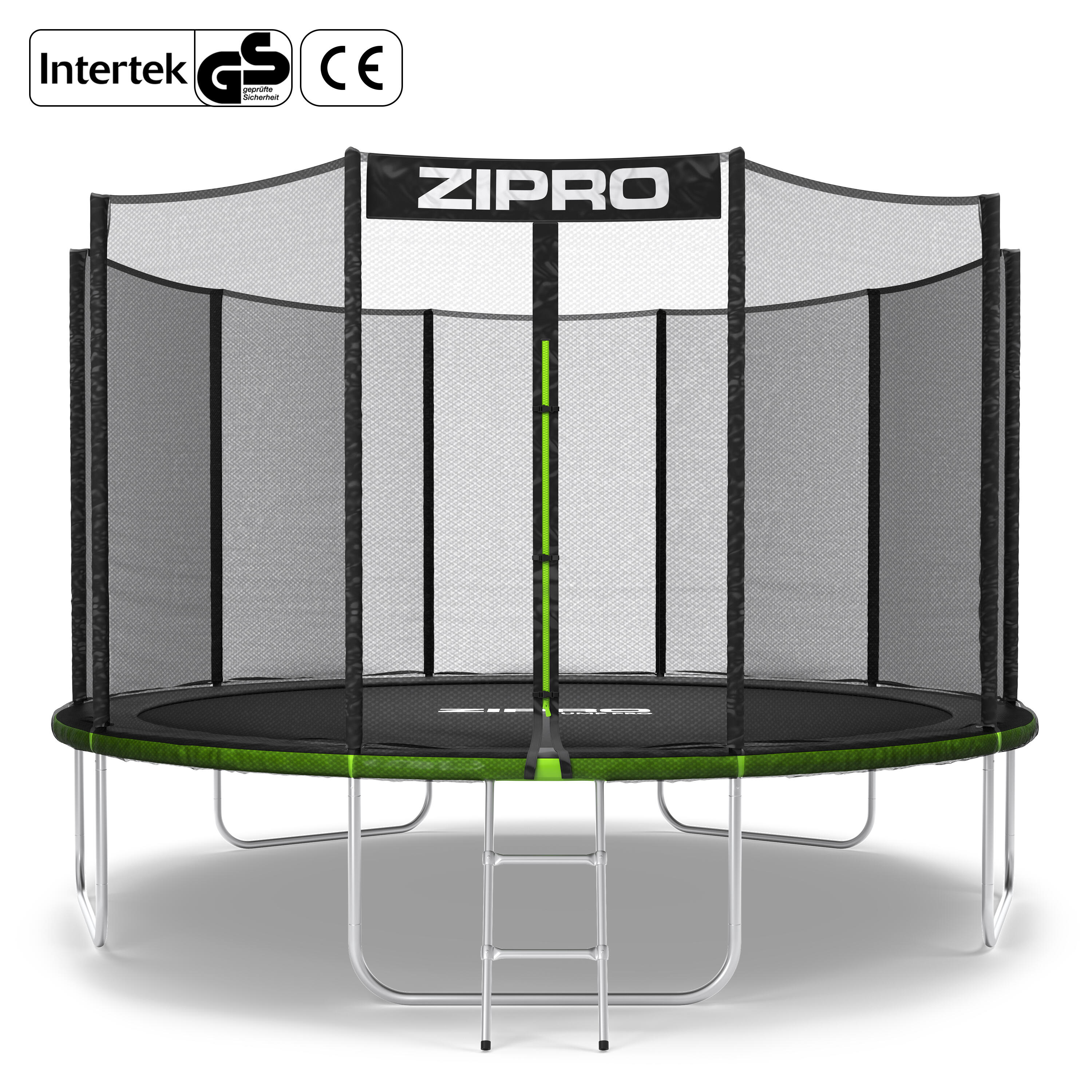 Trampolina ogrodowa dla dzieci Jump Pro z siatką zewnętrzną 12FT 374cm