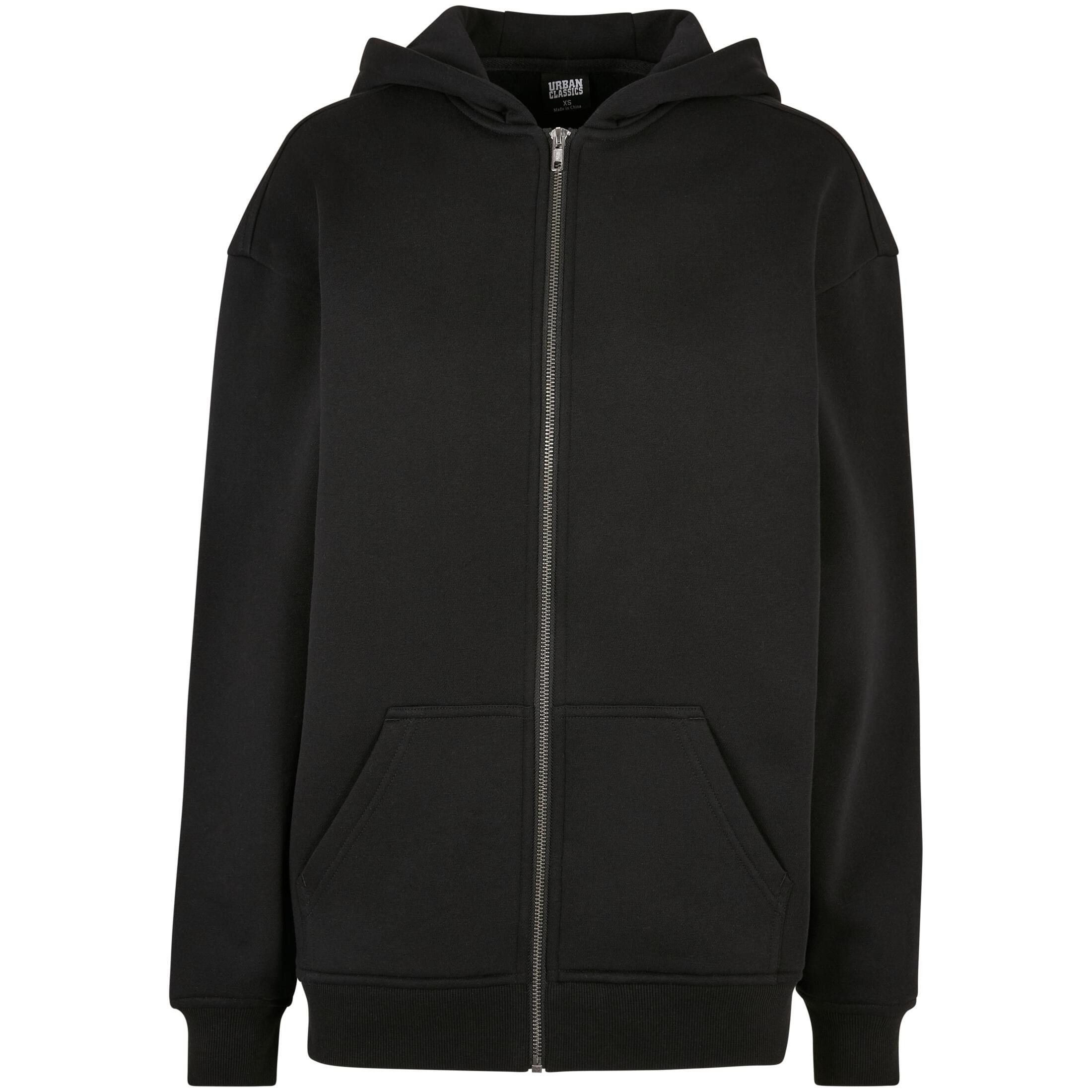 Bluza damska bluza z kapturem zapinana na zamek Urban Classics