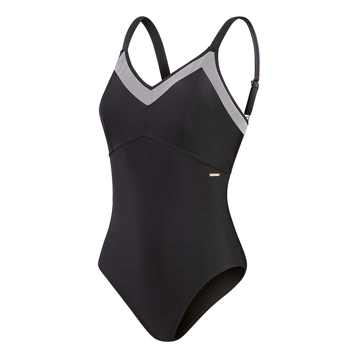 Damski kostium kąpielowy 1-częściowy Speedo Eco Mesh Detail 1p Bla