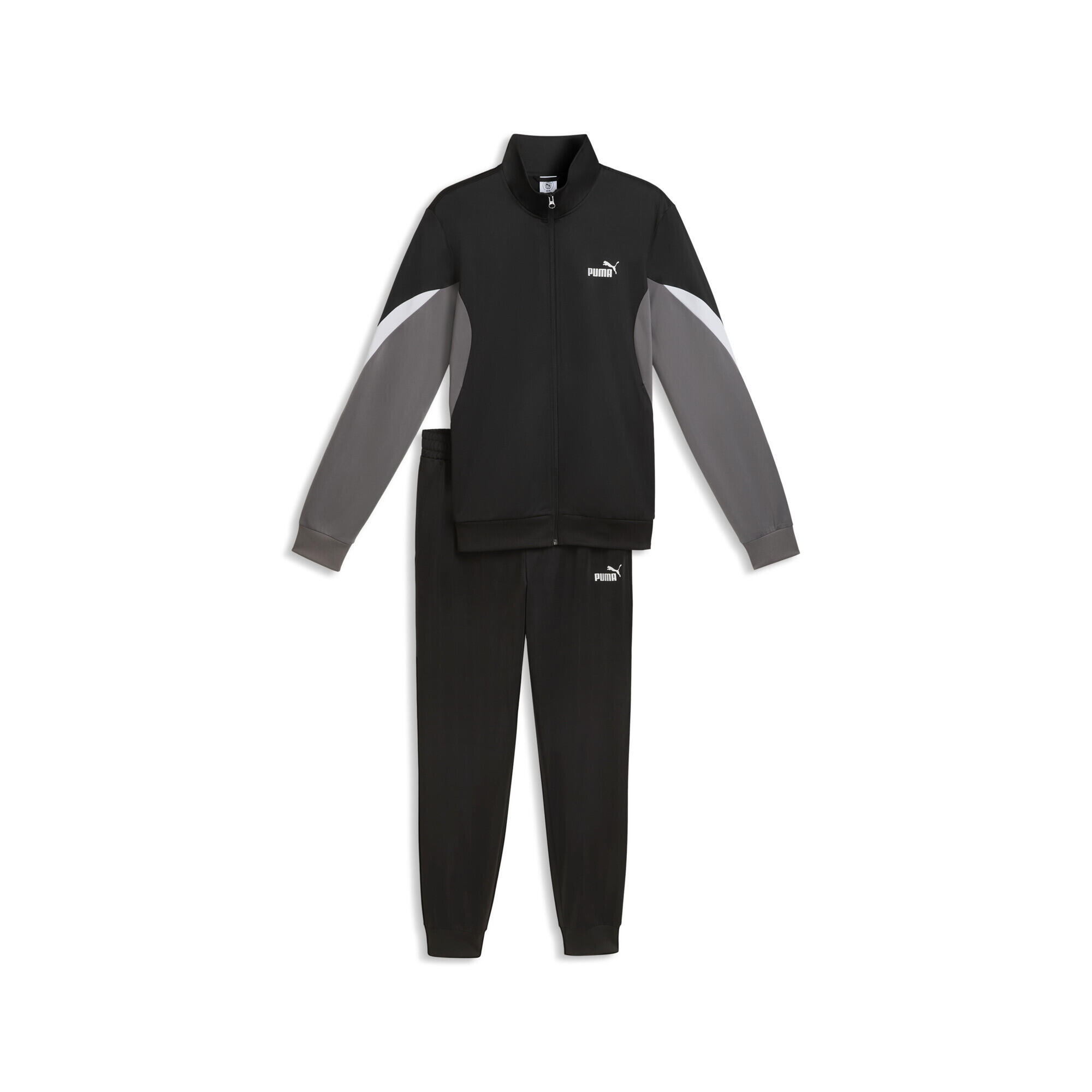 Męski dres Essentials z blokami kolorów PUMA