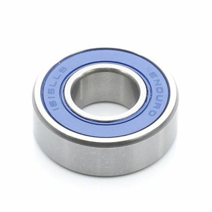 ENDURO BEARINGS 1616 2RS ABEC 3 radial 1/2 x 1 1/8 x 3/8''