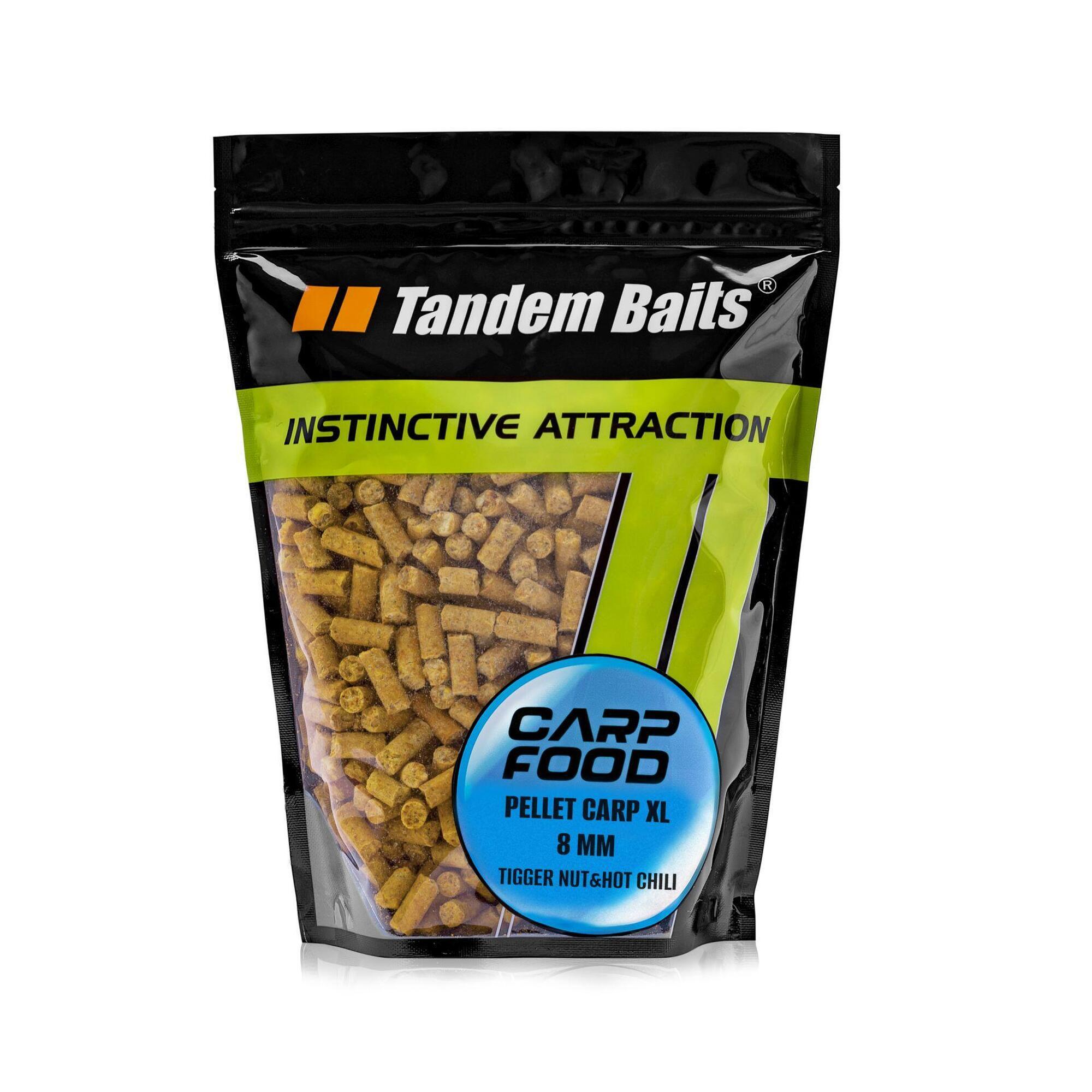 Pellet karpiowy Carp Food Natural 8mm/1kg Orzech tygrysi&Hot Chili