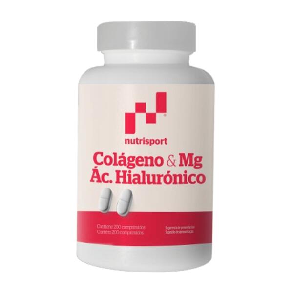 Kolagen, magnez i kwas hialuronowy - 200 tabletek Nutrisport