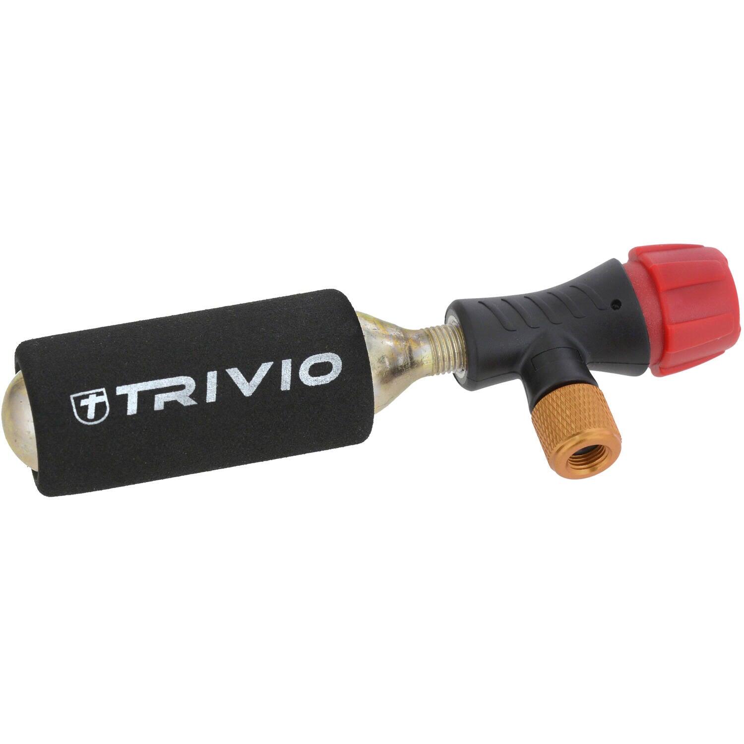 Trivio adapter CO2 z nabojem 16 g i neoprenowym rękawem