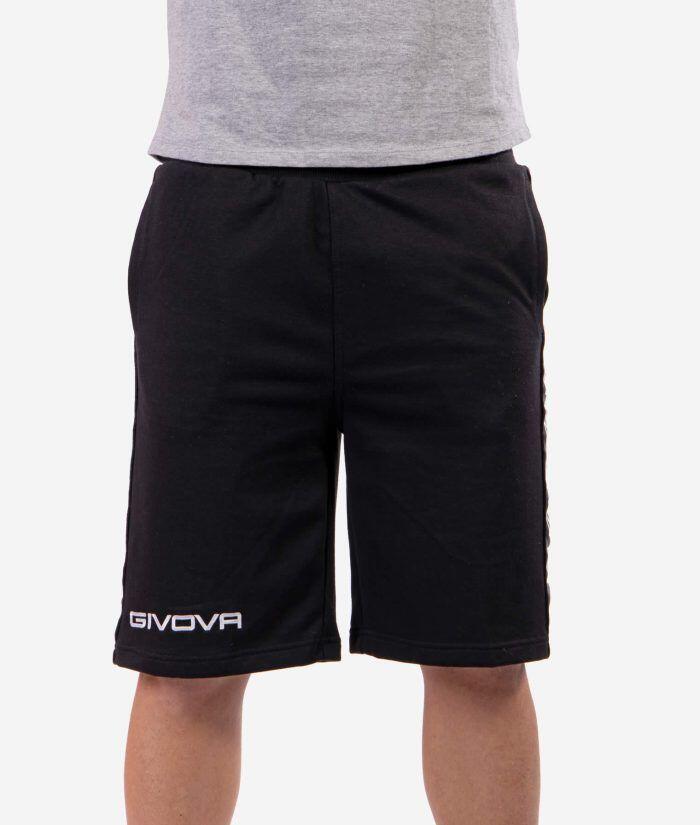 Givova Bermuda Terry Band Czarny 4XL.
