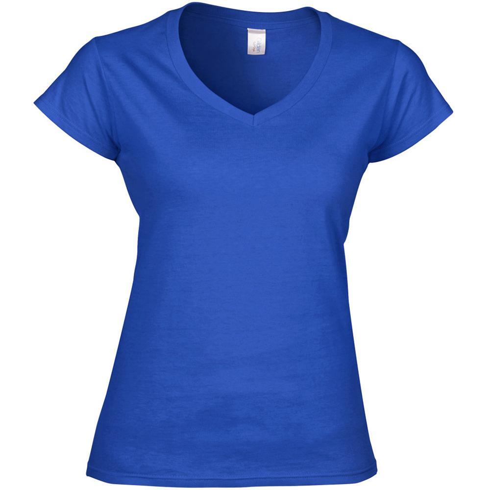 Koszulka Damska Krótki Rękaw VNeck